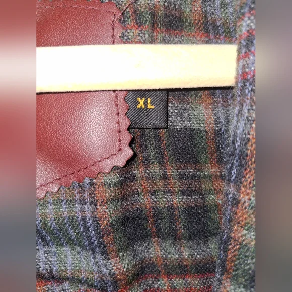 Vintage Woolrich Jacket xl mens wool Tweed Bomber coat made in USA - Picture 6 of 7